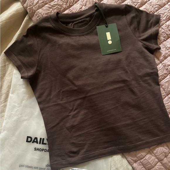 Daily Drills Everyday Tee- mocha - Picture 1 of 5